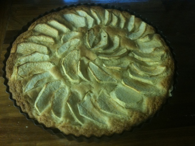 French apple tart