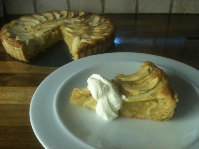 French apple tart