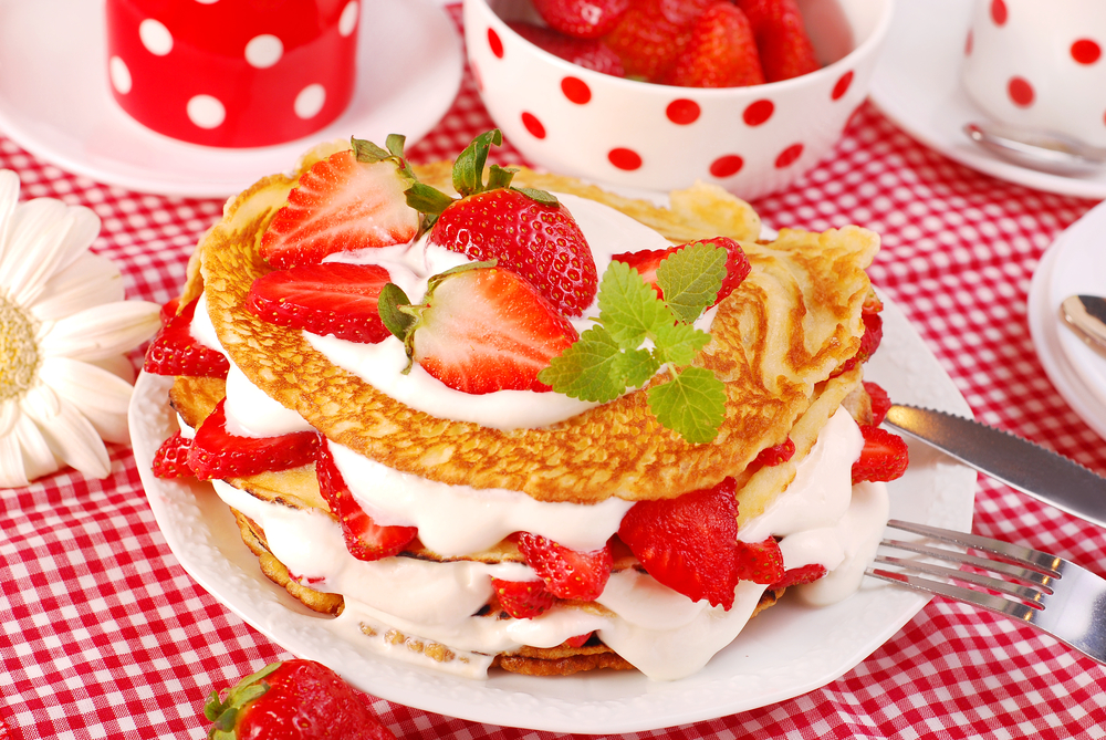 Cream Pancakes