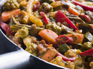 Madras vegetable curry