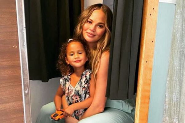 Chrissy Teigen’s daughter Luna honours baby Jack in the sweetest way