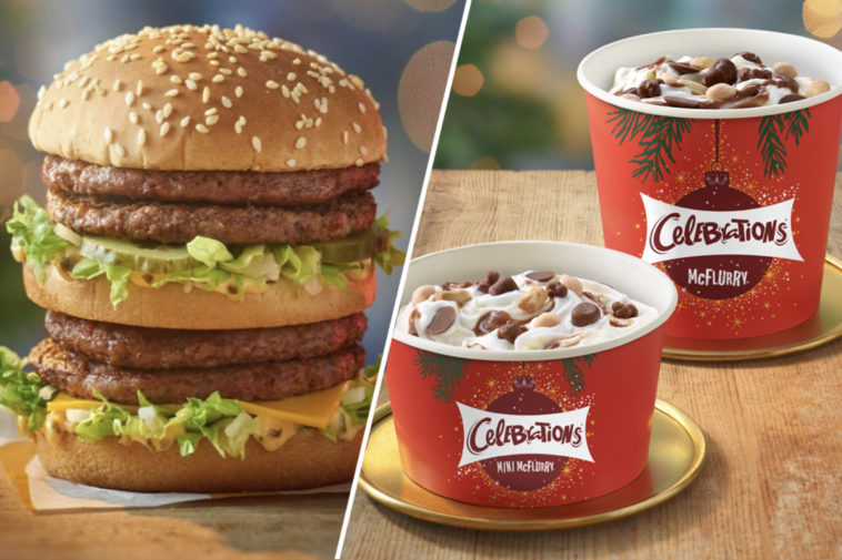 McDonald’s launches Christmas menu but their holiday McFlurry...