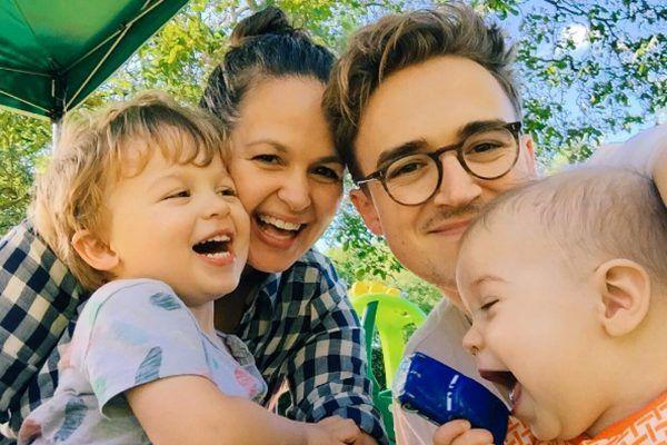 Giovanna Fletcher says goodbye to her kids as she enters Im A Celeb