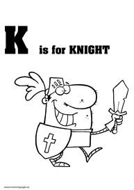 K is for Knight