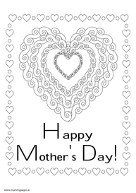 Happy Mothers Day with big heart