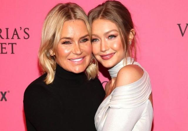 Yolanda Hadid had all the family around this Christmas