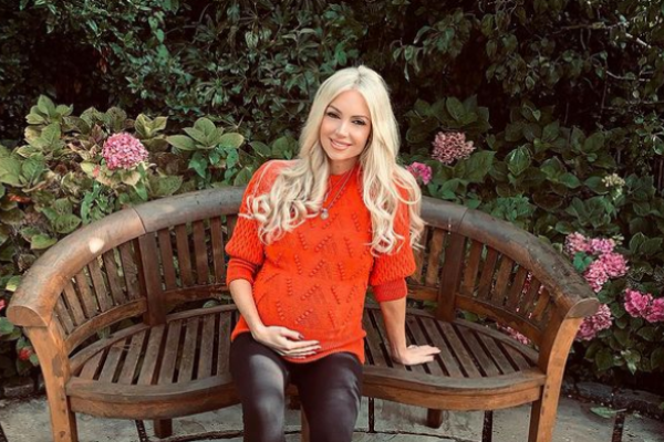 Rosanna Davison is writing a book all about her unexpected journey to motherhood