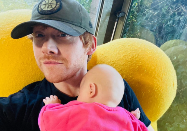 Harry Potter star Rupert Grint opens up about fatherhood and becoming a dad