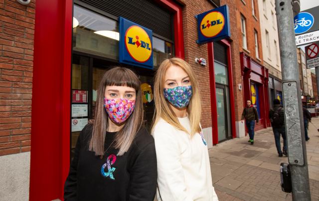 Lidl launches stylish designer face coverings in aid of charity partner Jigsaw