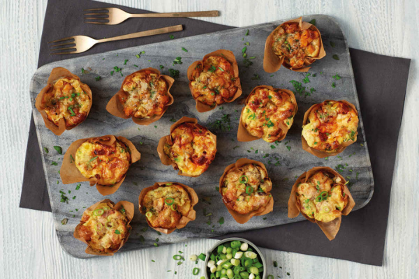 Delicious and Nutritious! Egg breakfast muffins made three ways