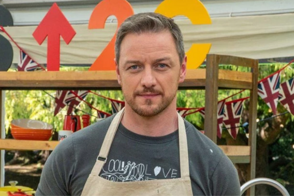 Attention Bake Off fans! James McAvoy leads the celebrity line-up on tonight