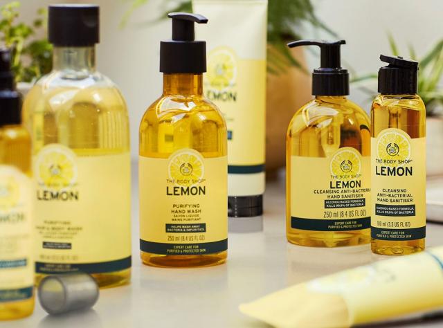 Purify & protect with the new lemon range from The Body Shop