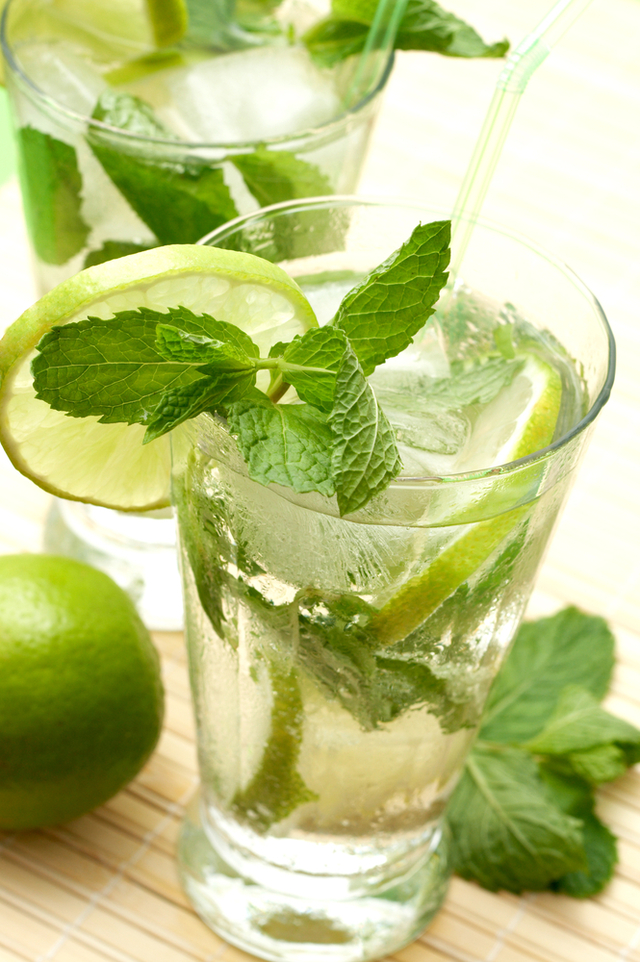 Mojito mocktails