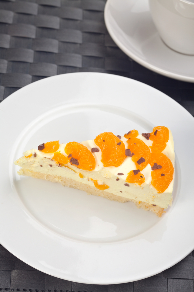 No-bake orange cheesecake