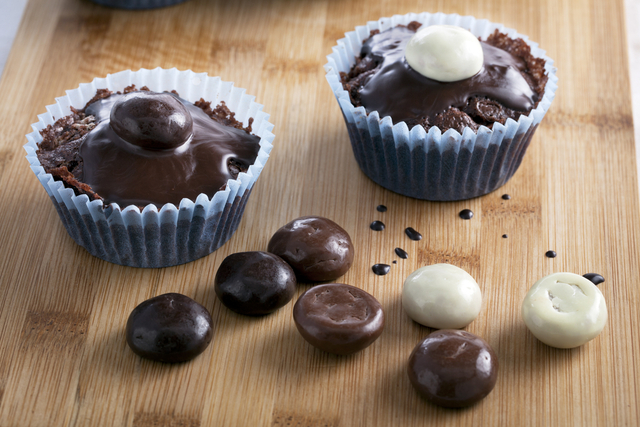 Yummy chocolate fudge cupcakes