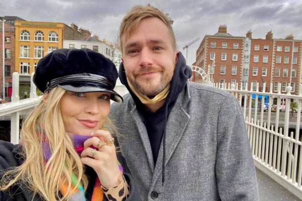 Laura Whitmore and Iain Stirling welcome the birth of their first baby