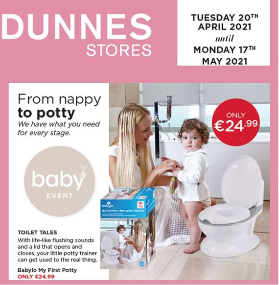 The baby event is on at Dunnes Stores now and you will NOT want...