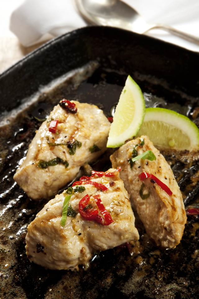 Mexican chicken with lime