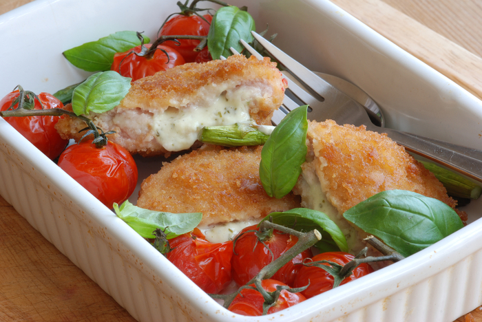 Revamped chicken kiev