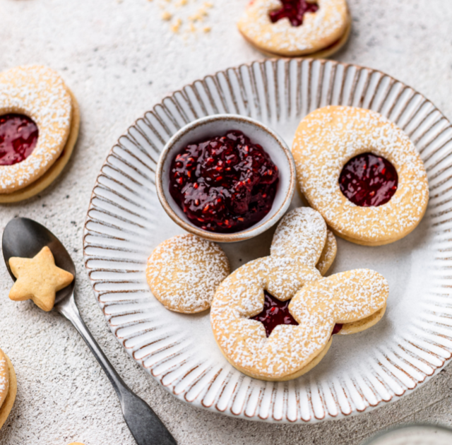 Jam Sandwich Cut Out Cookies