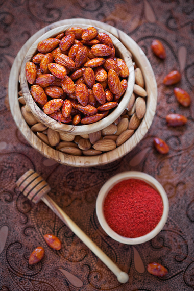 Spiced glazed almonds | MummyPages.ie