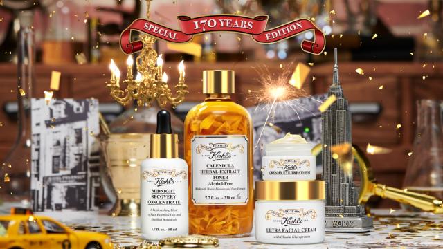 Kiehls 170 year history inspired its new limited edition collections
