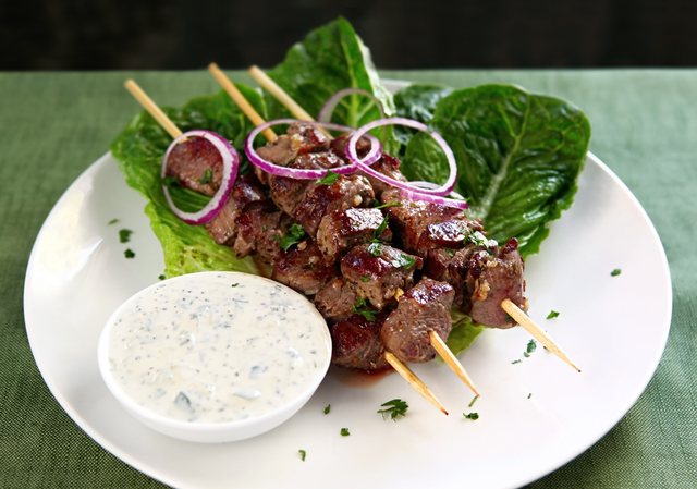 Lamb kebabs