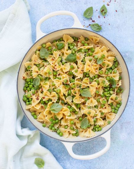 Green Isle Garden Peas, Garlic &amp; Chilli Pasta