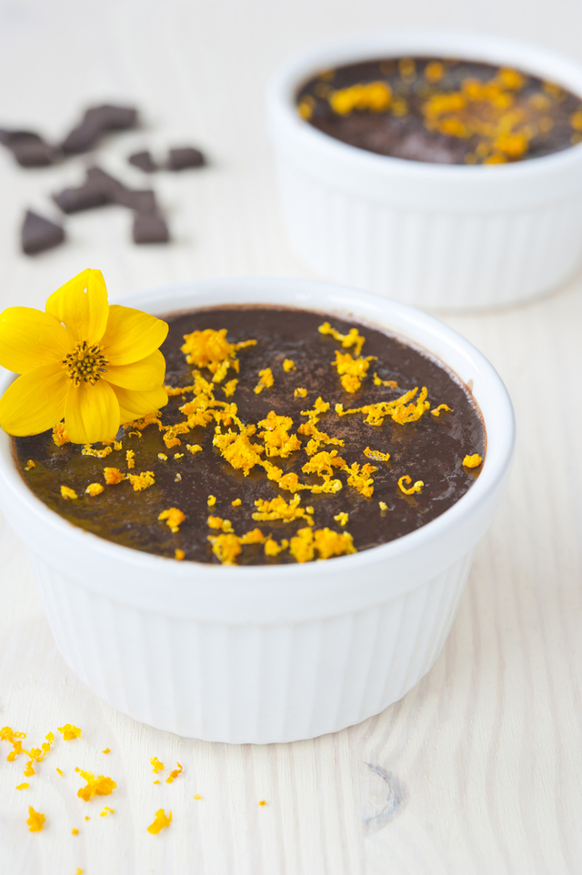 Chocolate orange mousse