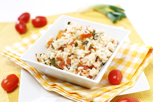 Quick tomato risotto