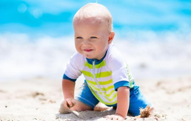 27 bright and sunny baby boy names that are perfect for summer