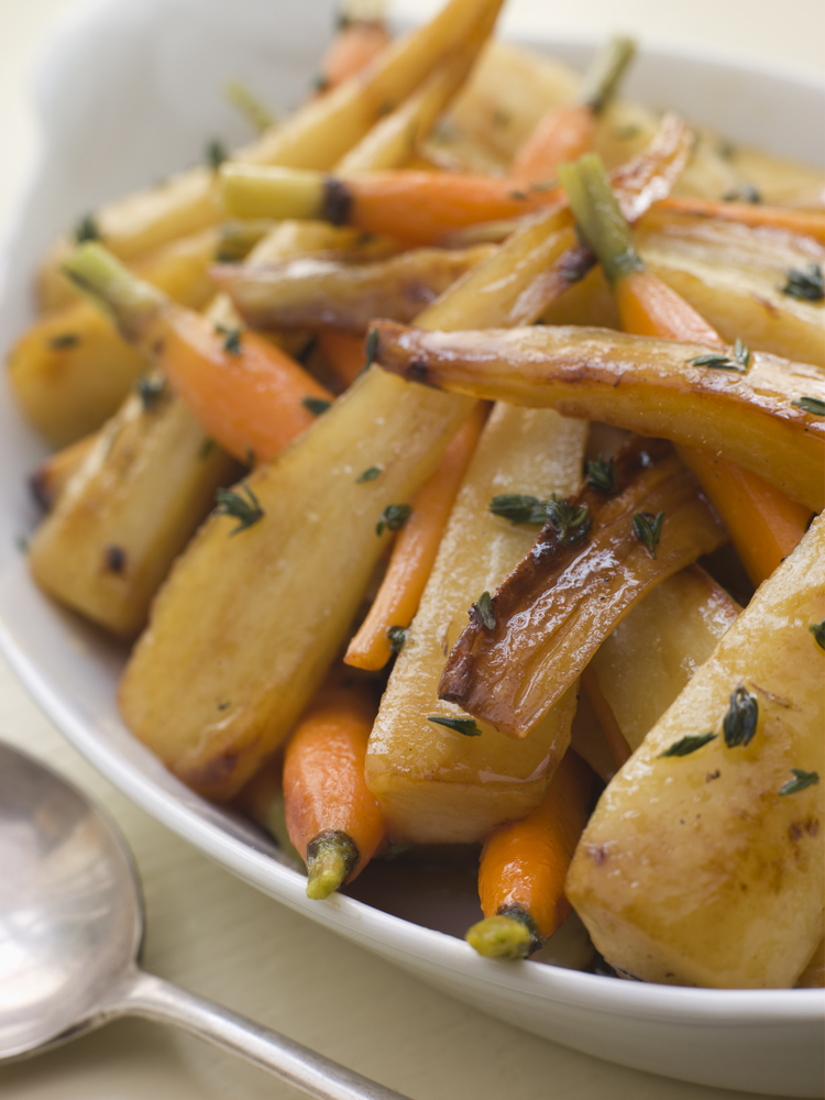 Honey roasted carrots and parsnips MummyPages.ie