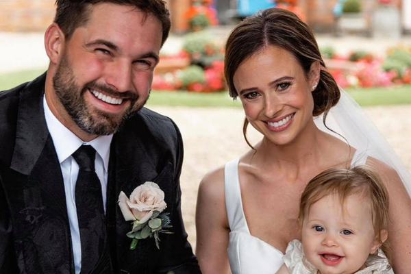 Newlyweds Camilla Thurlow & Jamie Jewitt share first photos from their lavish wedding