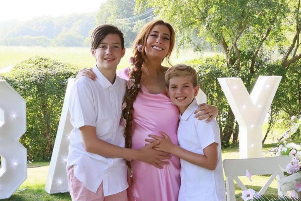 Pretty in Pink: Stacey Solomon shares stunning baby shower snaps