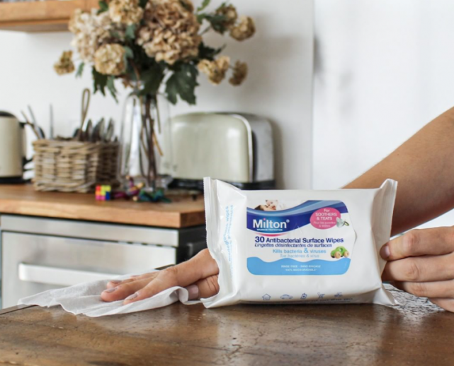 Milton shares their 5 top tips to keep back-to-school germs at bay
