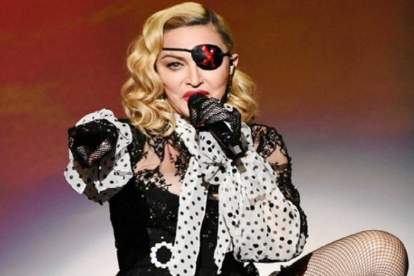 Madonna celebrates her son Davids sweet 16th with backyard birthday party