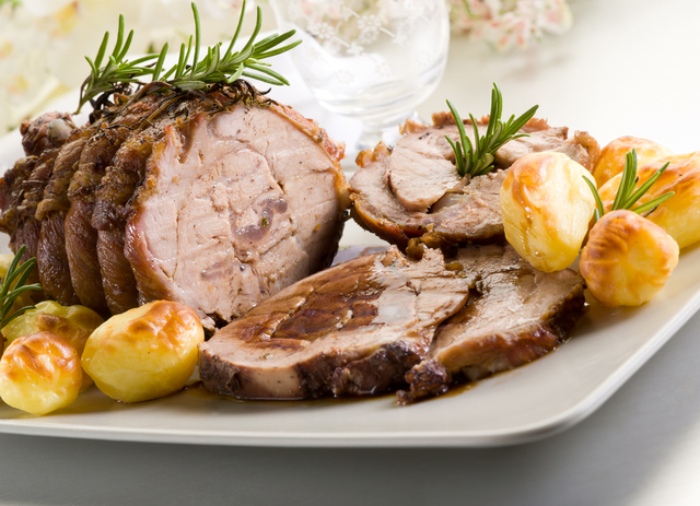 Roast lamb