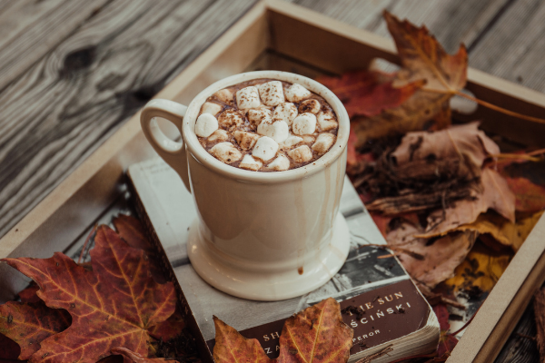 Getting cosy! This orange hot chocolate recipe is an absolute dream