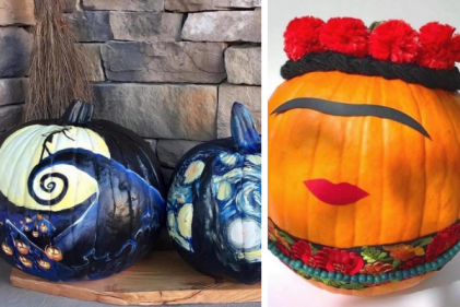 Our top 12 alternative ways to decorate your pumpkins this Halloween season
