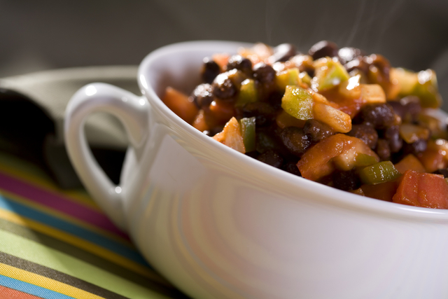 Chunky vegetable chilli