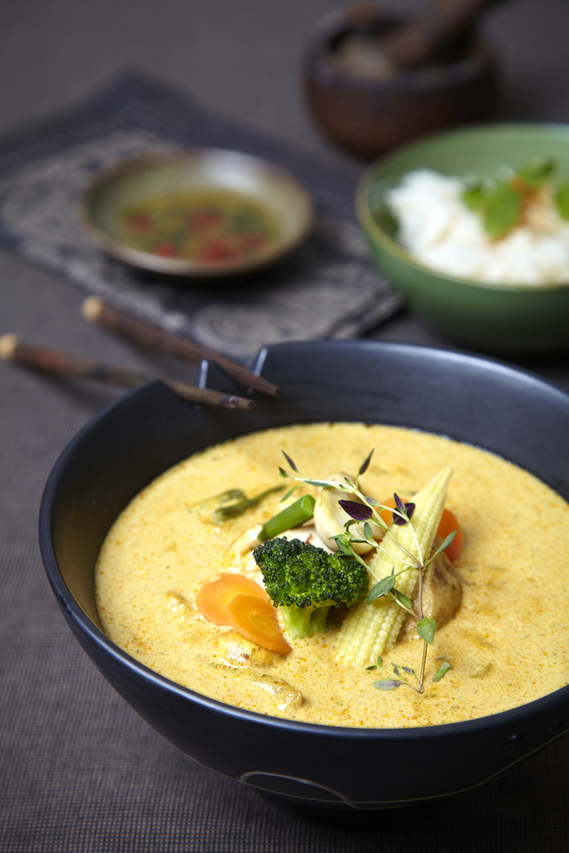 Thai green curry