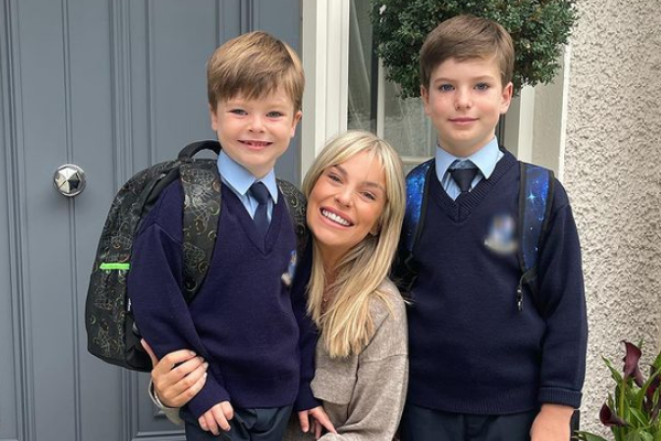 Pippa O’Connor shares gorgeous video of her two sons meeting baby Billy