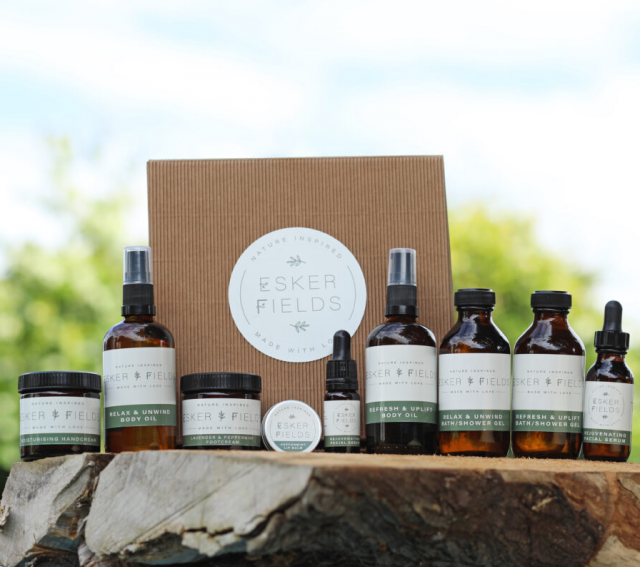 New Esker Fields natural skincare - a holistic approach to skin & well being
