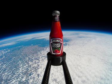 Heinz unveils Marz Edition Ketchup, made with tomatoes grown in Martian soil conditions