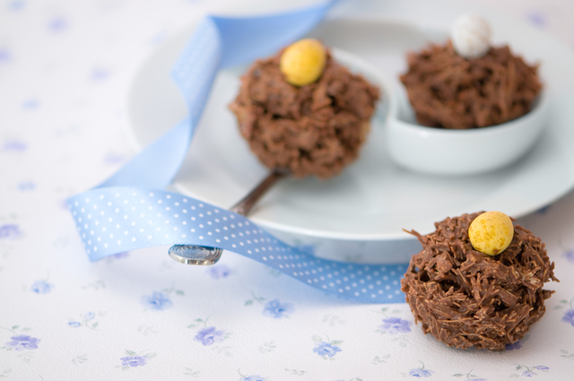 Shredded wheat nests