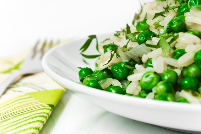 Risotto of spring vegetables