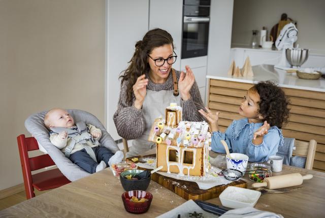No TikTok hacks required for your familys festive seating plans with Stokke!