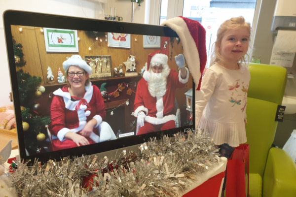 Santa Claus made a very special visit to Crumlin and Temple Street Hospitals