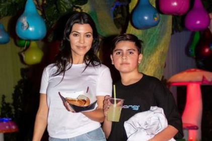 Kourtney Kardashian denies son Mason is on social media & calls fake account ‘creepy’