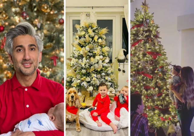 PICS: Celebrities show off their wow-worthy Christmas trees in 2021